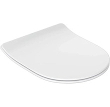 Biele záchodové sedadlo