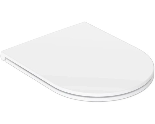 Toaletné sedadlo v tvare písmena D