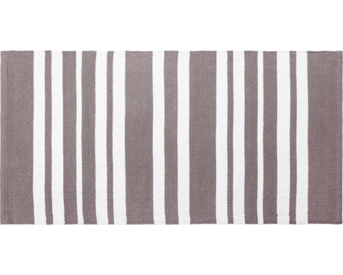 Koberec s pruhovaným vzorom