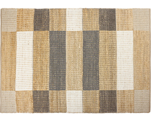 Prírodný koberec SoleVito Natur La Paz 140x200 cm Koberec s geometrickým blokovým vzorom
