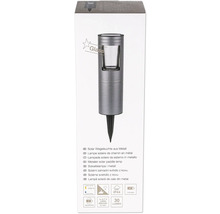 Solárne záhradné svietidlo z kovu