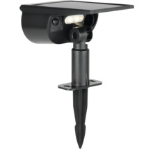 Solárna lampa so zemným hrotom