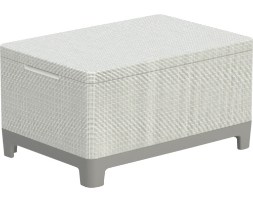 Úložný box s vekom a nožičkami