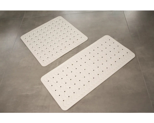 Dve podložky do vane s prísavkami na dlažbe