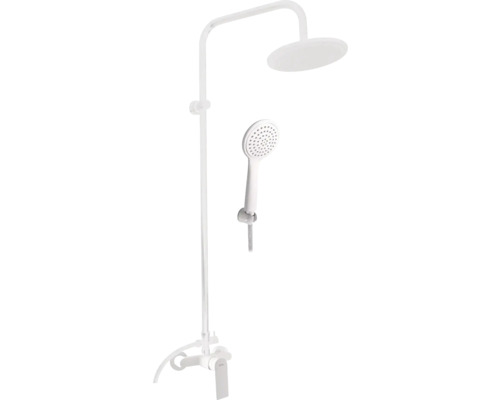 Sprchový stĺp s hlavovou a ručnou sprchou