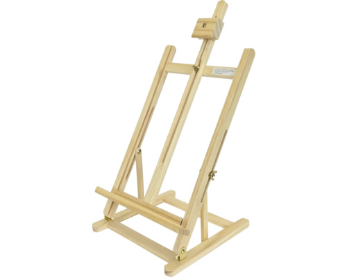 Drevený maliarsky stojan pre umelecké potreby