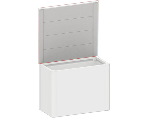 Kvetináč so zástenou