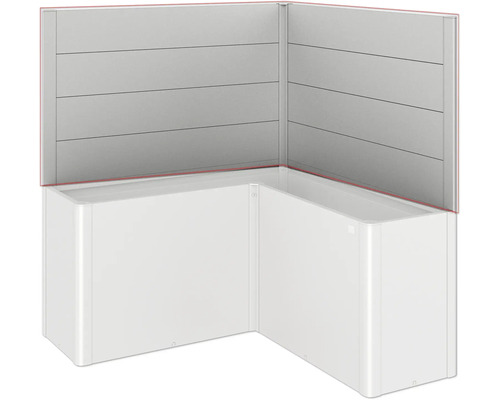 Rohová vaňa s panelovým obkladom a zadnou stenou