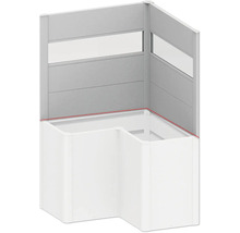 Sprchovací kút s okienkom