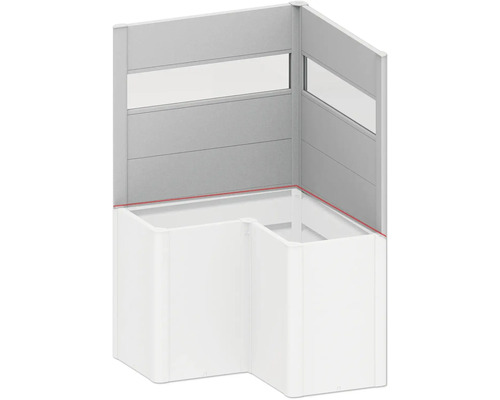 Sprchovací kút s okienkom