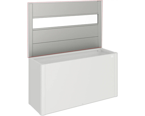 Vyvýšený záhon s mriežkou pre záhradu