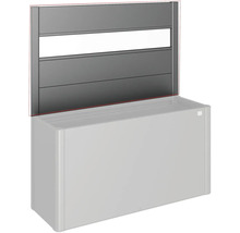 Záhradný box s prvkom na ochranu súkromia