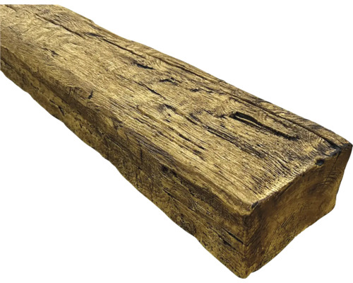 Dekoratívny trám z polyuretánu vo vzhľade dreva