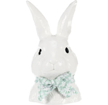 Dekoratívna figúrka zajaca so stuhou