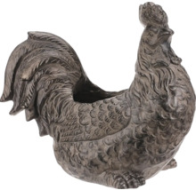 Dekoratívny kvetináč v tvare kohúta do záhrady