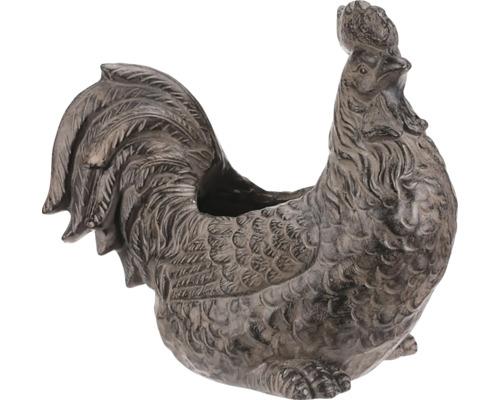 Dekoratívny kvetináč v tvare kohúta do záhrady