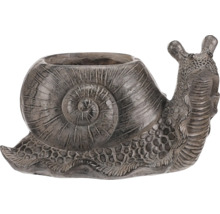 Dekoratívny kvetináč v tvare slimáka