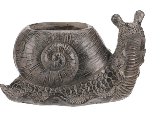 Dekoratívny kvetináč v tvare slimáka