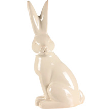 Keramický veľkonočný zajačik ako dekorácia