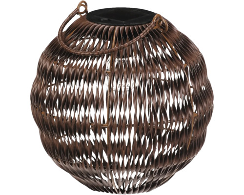 Dekoratívna solárna lampa s rukoväťou