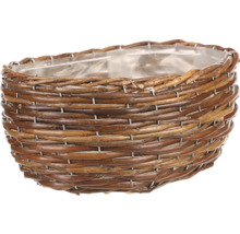 Kvetinový záves z vŕby s fóliou