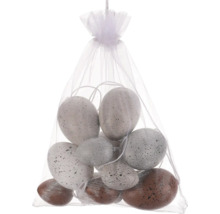 Dekoračné vajcia v organzovom vrecku