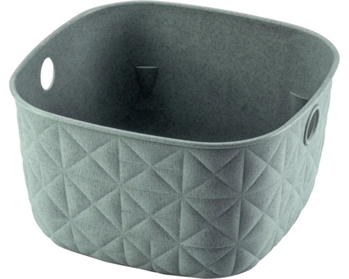 Úložný kôš z plastu s kosoštvorcovým vzorom