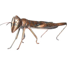 Dekoratívna kovová kobylka do záhrady