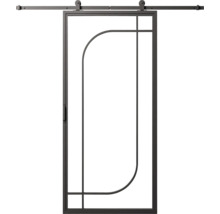 Posuvné dvere s kovaním pre interiér