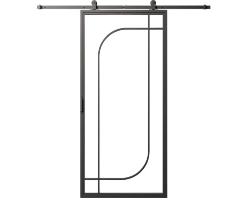 Posuvné dvere s kovaním pre interiér