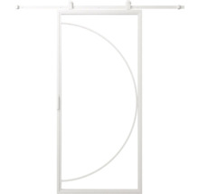 Posuvné dvere s kruhovým dizajnom