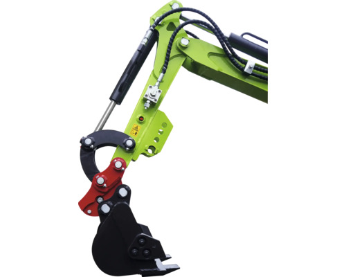 Rameno rýpadla s lopatou