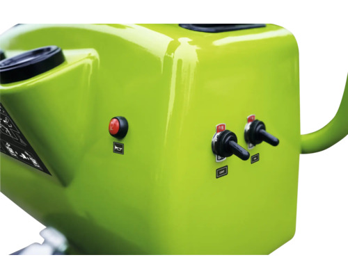 Detail ovládacích prvkov motorového zariadenia