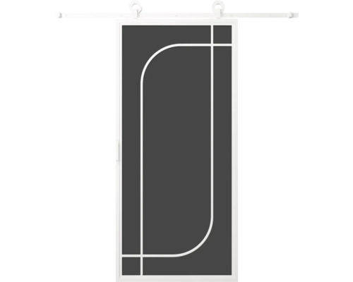 Posuvné dvere s obdĺžnikovým dizajnom