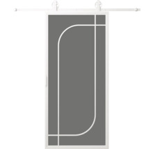 Posuvné dvere s grafickým dizajnom pre interiér