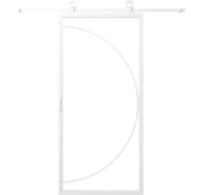 Posuvné dvere s kovaním