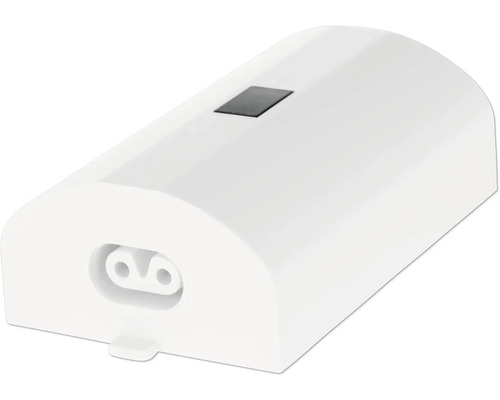 Biela sieťová zástrčka s eurozástrčkou