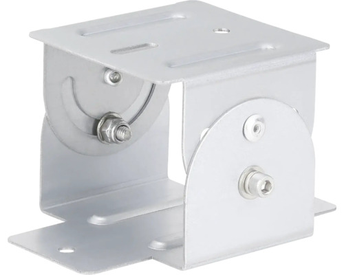 Nastaviteľný držiak stĺpika na upevnenie stĺpikov