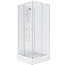 Sprchovací kút so sprchovou hlavicou a armatúrami