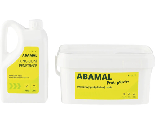 Abamal Fungicídna penetrácia a interiérová farba proti plesniam