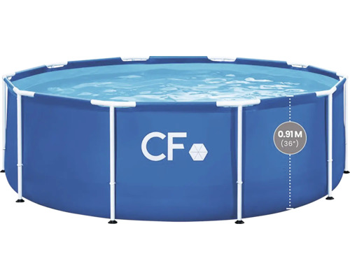 Kruhová rámová bazénová súprava s výškou 0.91 metra