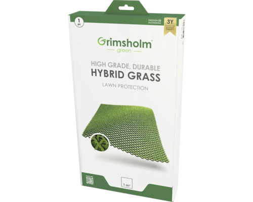 Hybridný trávnik Grimsholm Premium 1 x 1 m Grimsholm hybridný trávnik na posilnenie trávnika, balenie