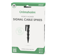 Grimsholm kolíky pre signálny kábel robotickej kosačky, balenie 100 kusov