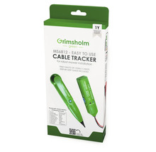 Grimsholm Hľadanie káblov pre inštaláciu robotických kosačiek v balení