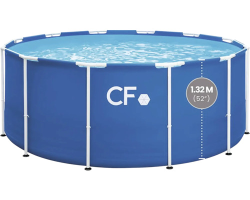 Nadzemný bazén CF FRAME 366 x 132 cm modrý BAZ0056 Nadzemný bazén s výškou 1,32 metra