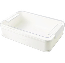 Plastový úložný box s priehľadným vekom