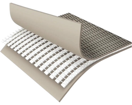 Detailný pohľad na štruktúru stavebnej ochrannej rohože