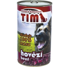 Konzerva pre psov s hovädzím mäsom