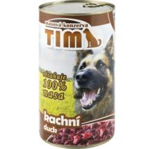 Konzervované krmivo pre psov s kačicou