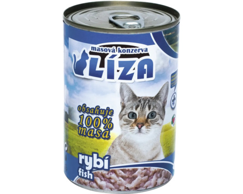 Konzerva pre mačky s rybacou príchuťou